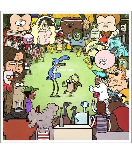Mordecai, Rigby, Etc; 1