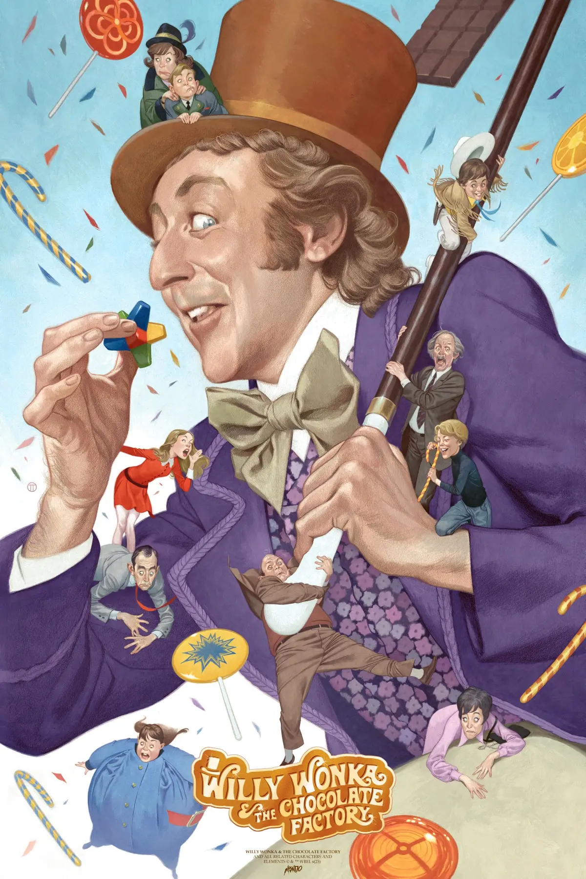 Willy Wonka & The Chocolate Factory Poster 1