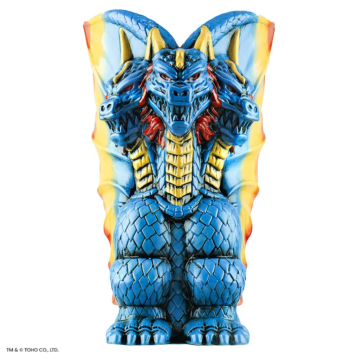 King Ghidorah Tiki Mug Tri-Colored Terror Variant 1