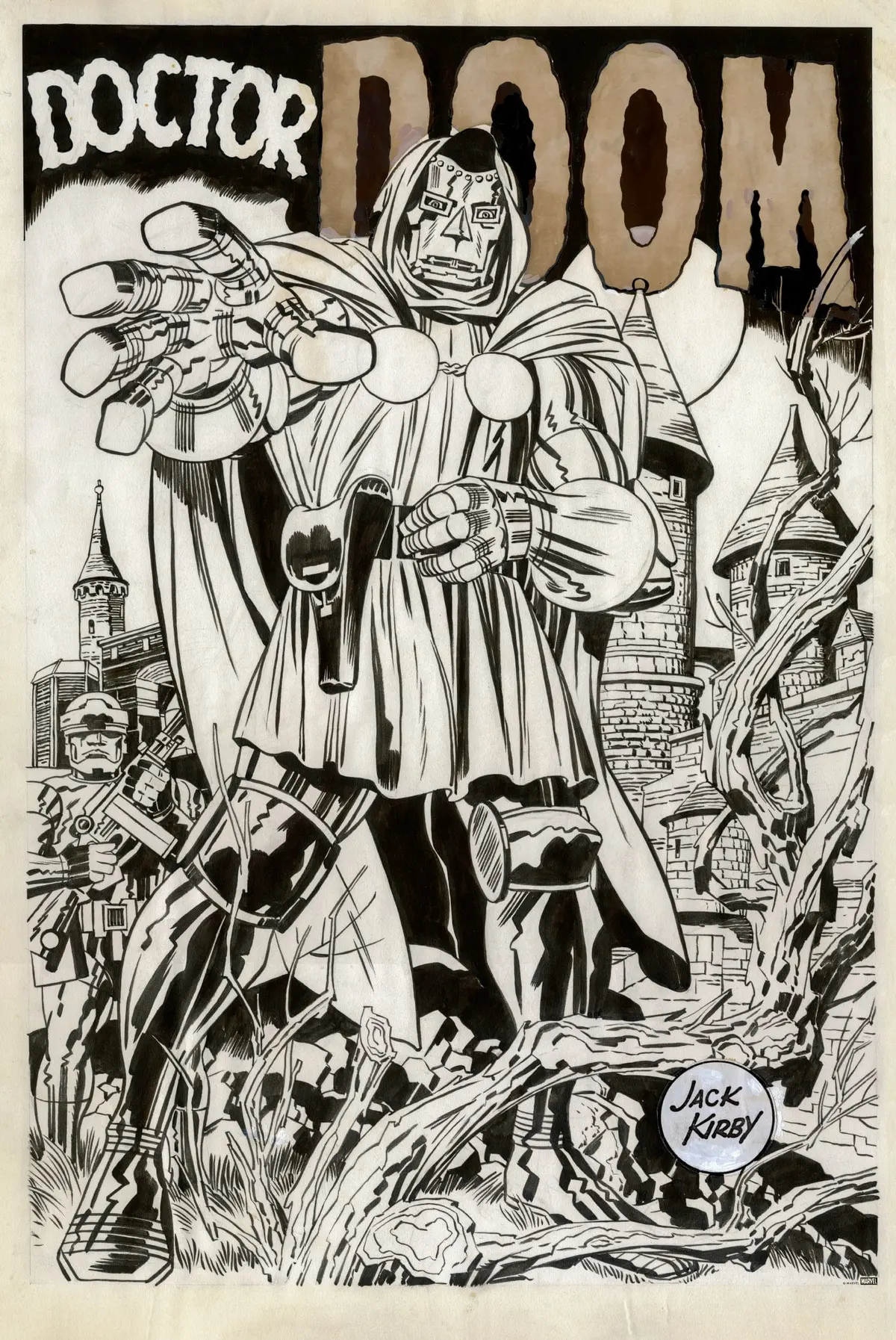 Doctor Doom: Marvelmania Original Art Variant Poster 1