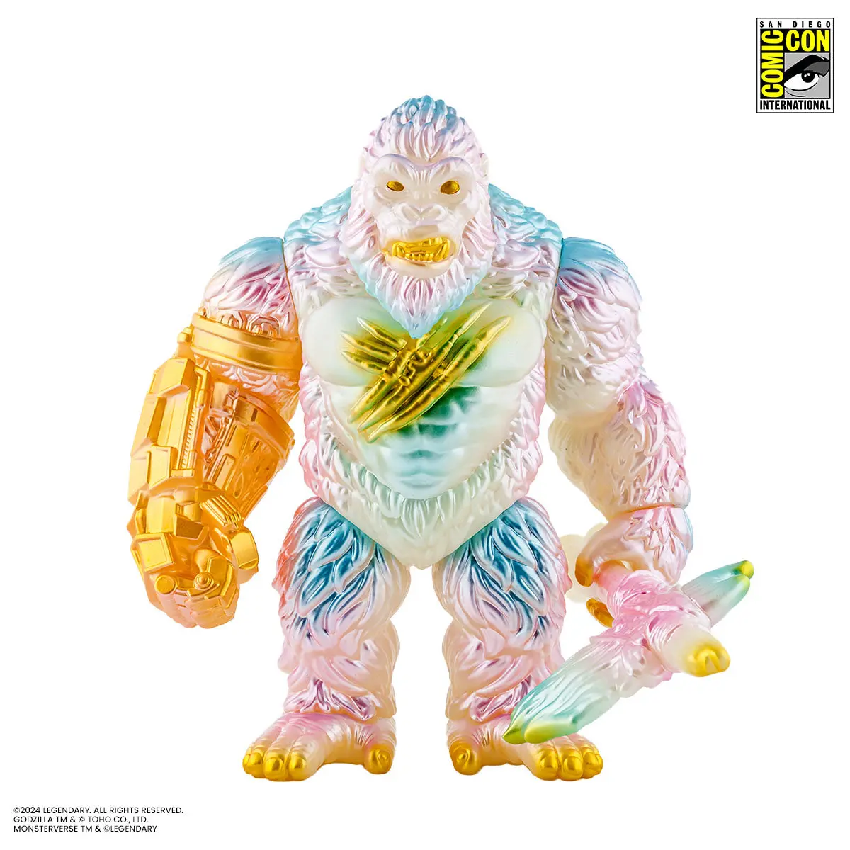 Godzilla X Kong: The New Empire - Kong Soft Vinyl Figure - Cherry Blossom Glow In The Dark Variant 1