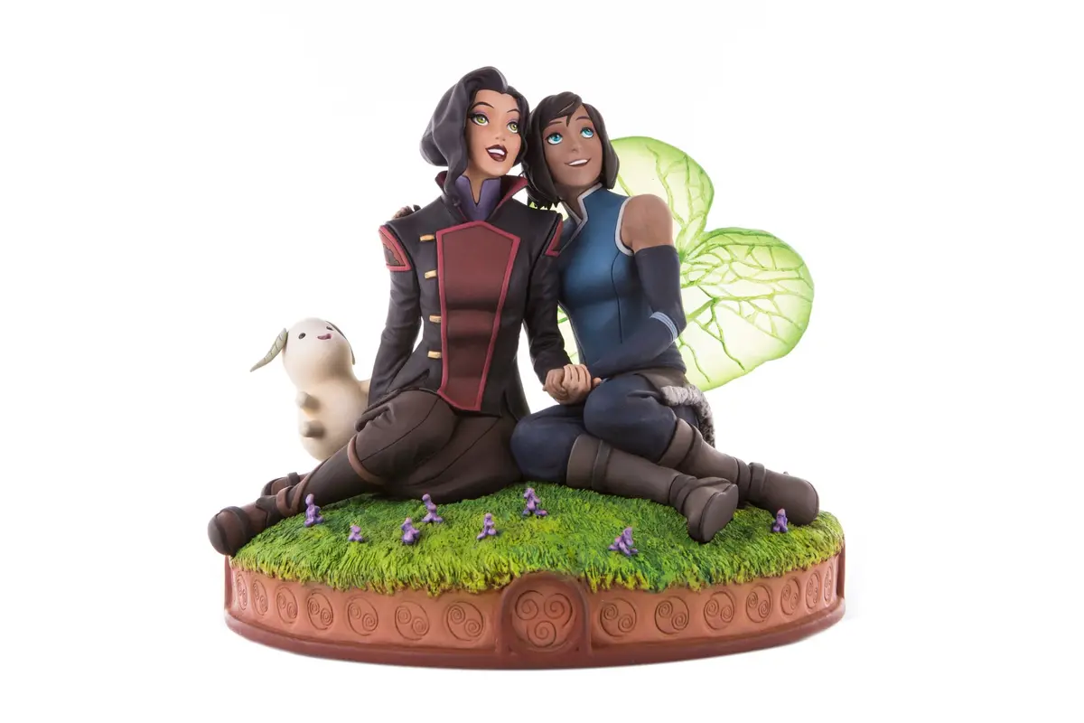 Korra & Asami In The Spirit World 1