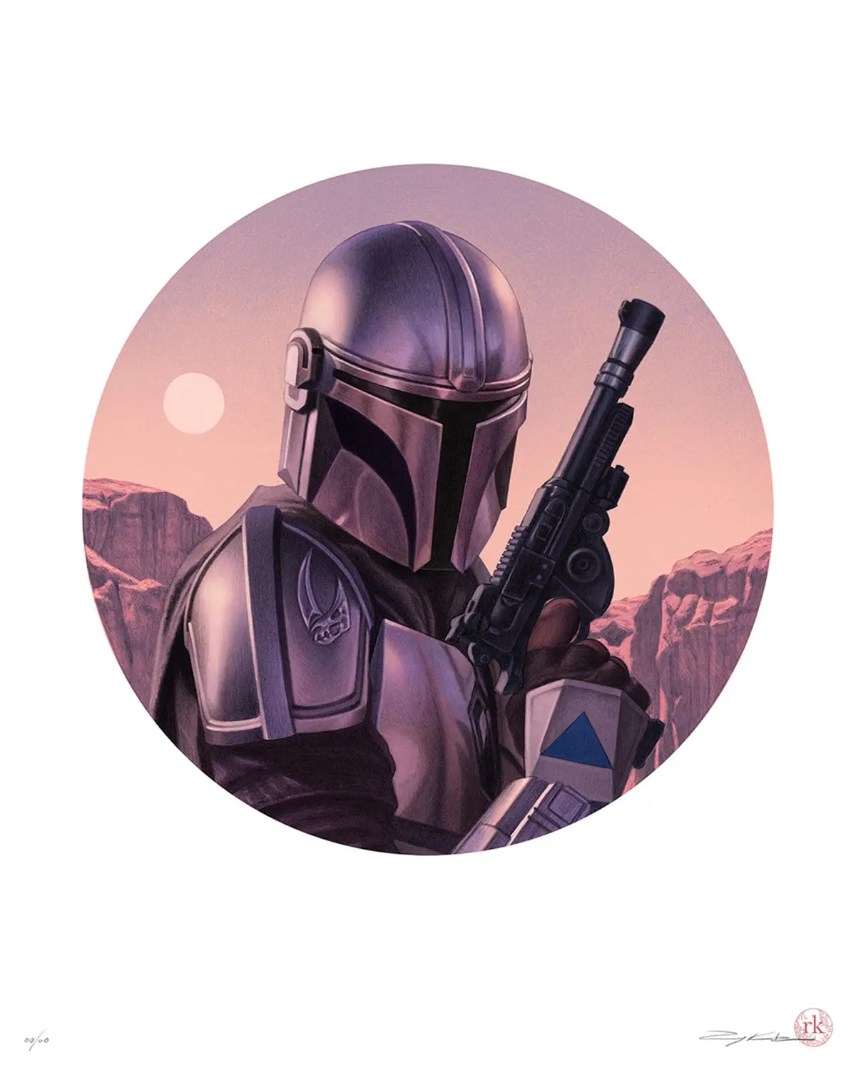 "The Way" (The Mandalorian) Timed Edition Print 1
