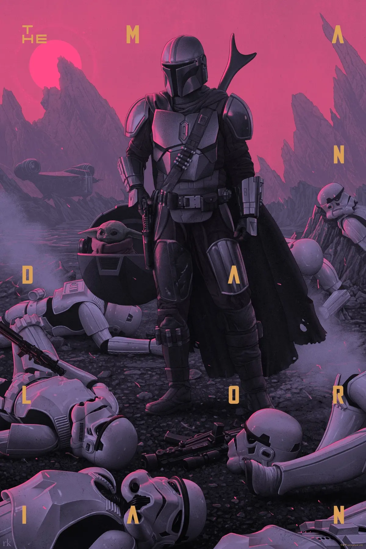 The Mandalorian: Season One Poster 1