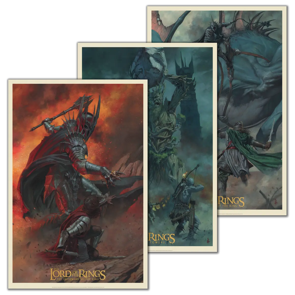 The Lord Of The Rings Trilogy (Timed Edition) Poster Bundle 1