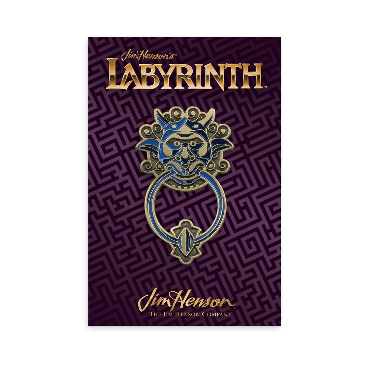 Labyrinth – Door Knocker (Right) Enamel Pin 1