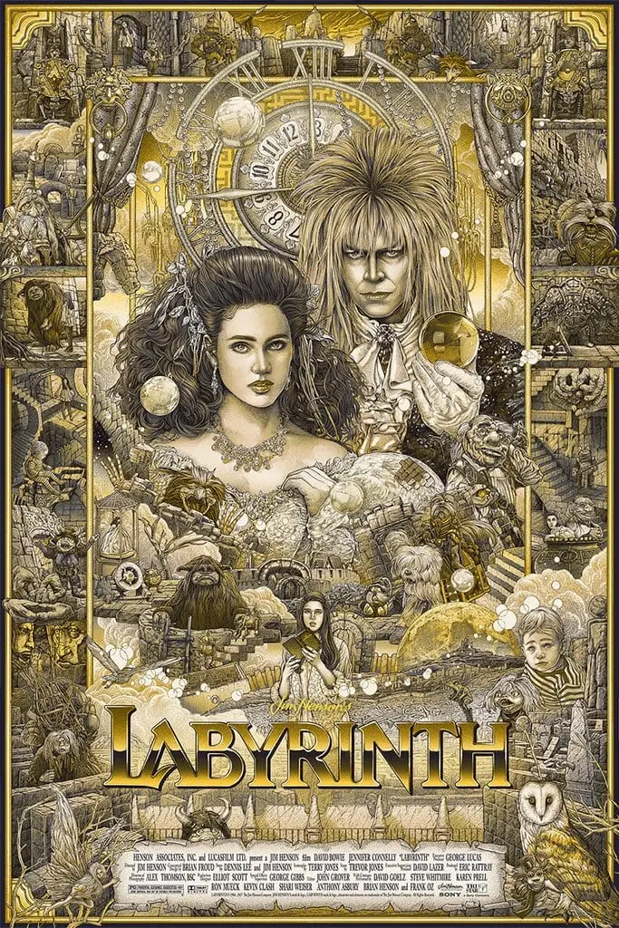 Labyrinth (Variant) Poster By Ise Ananphada 1