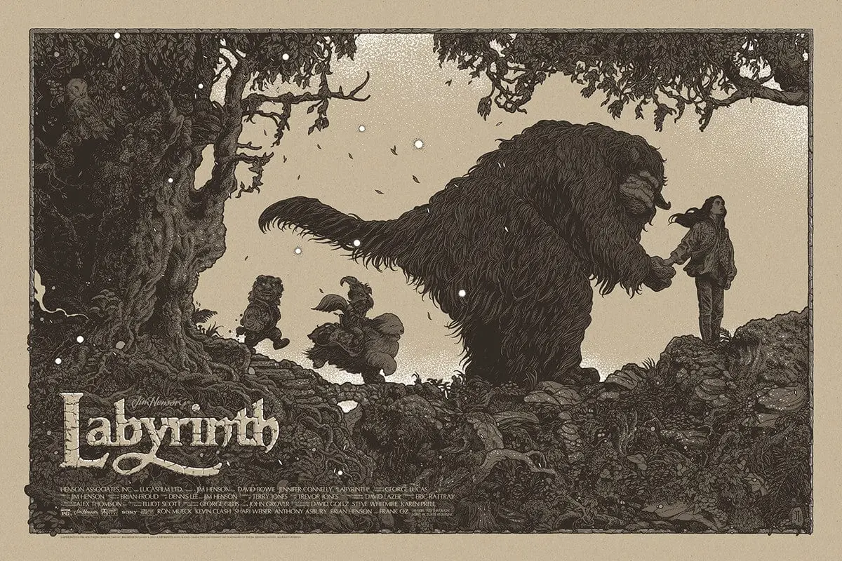 Labyrinth (Variant) Poster By Richey Beckett 1