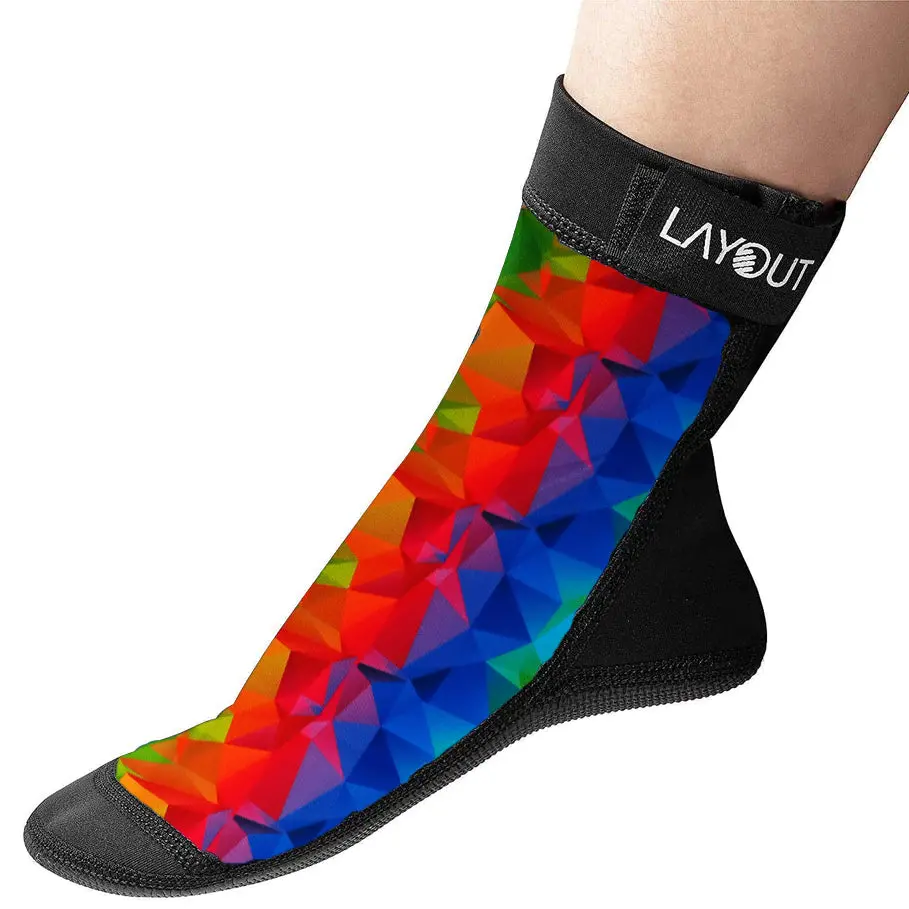 Layout Beach Socks – Quick-Dry Sand-Friendly Footwear