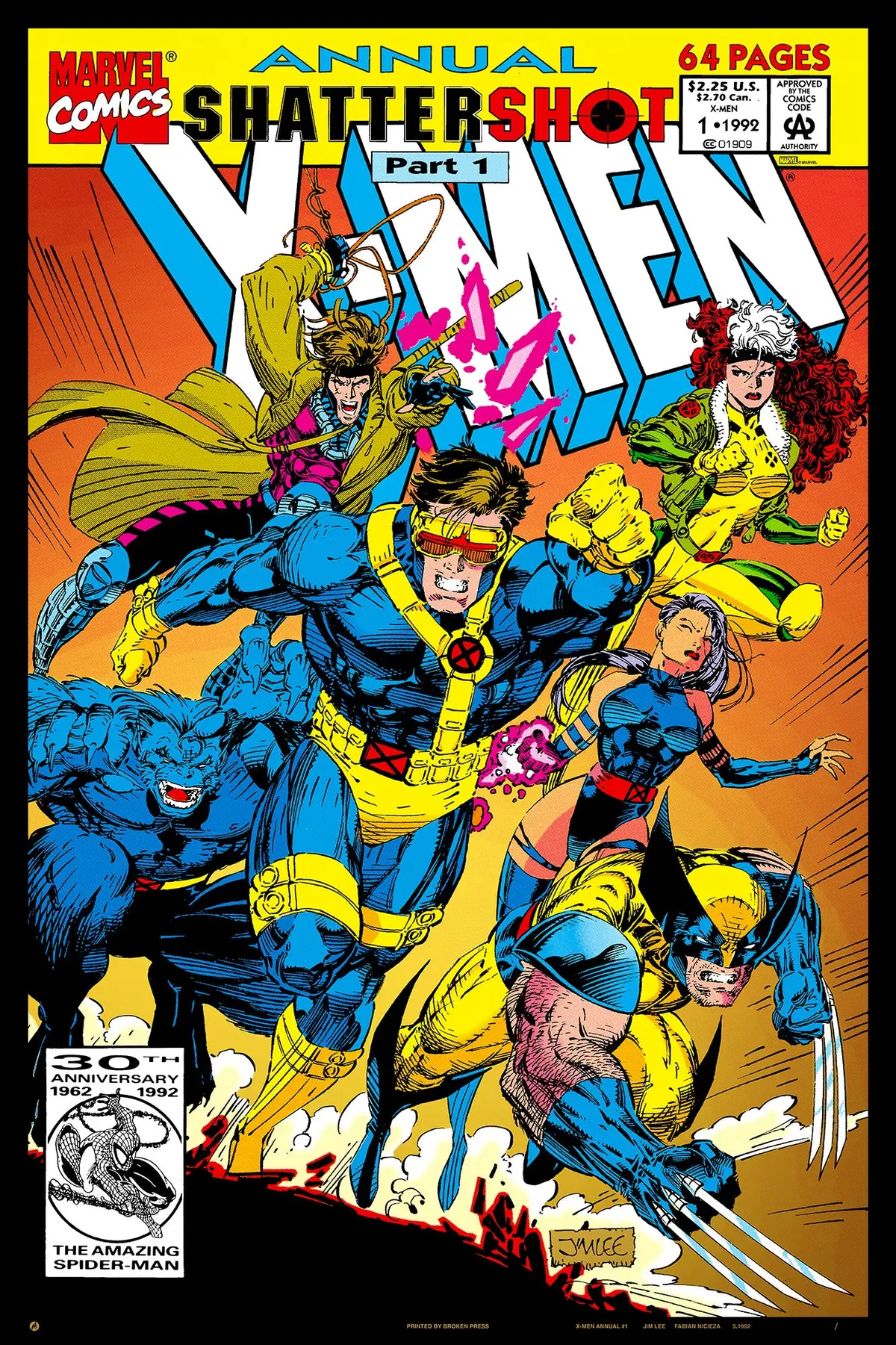 X-Men Annual #1 (Timed Edition) Poster 2