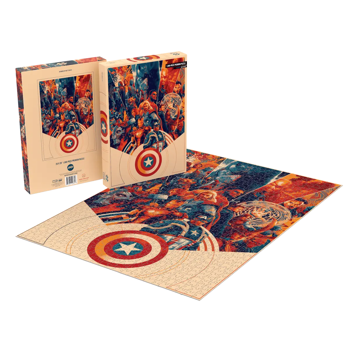 Marvel Cinematic Universe: The First Ten Years 1000-Piece Puzzle (Second Edition) 1