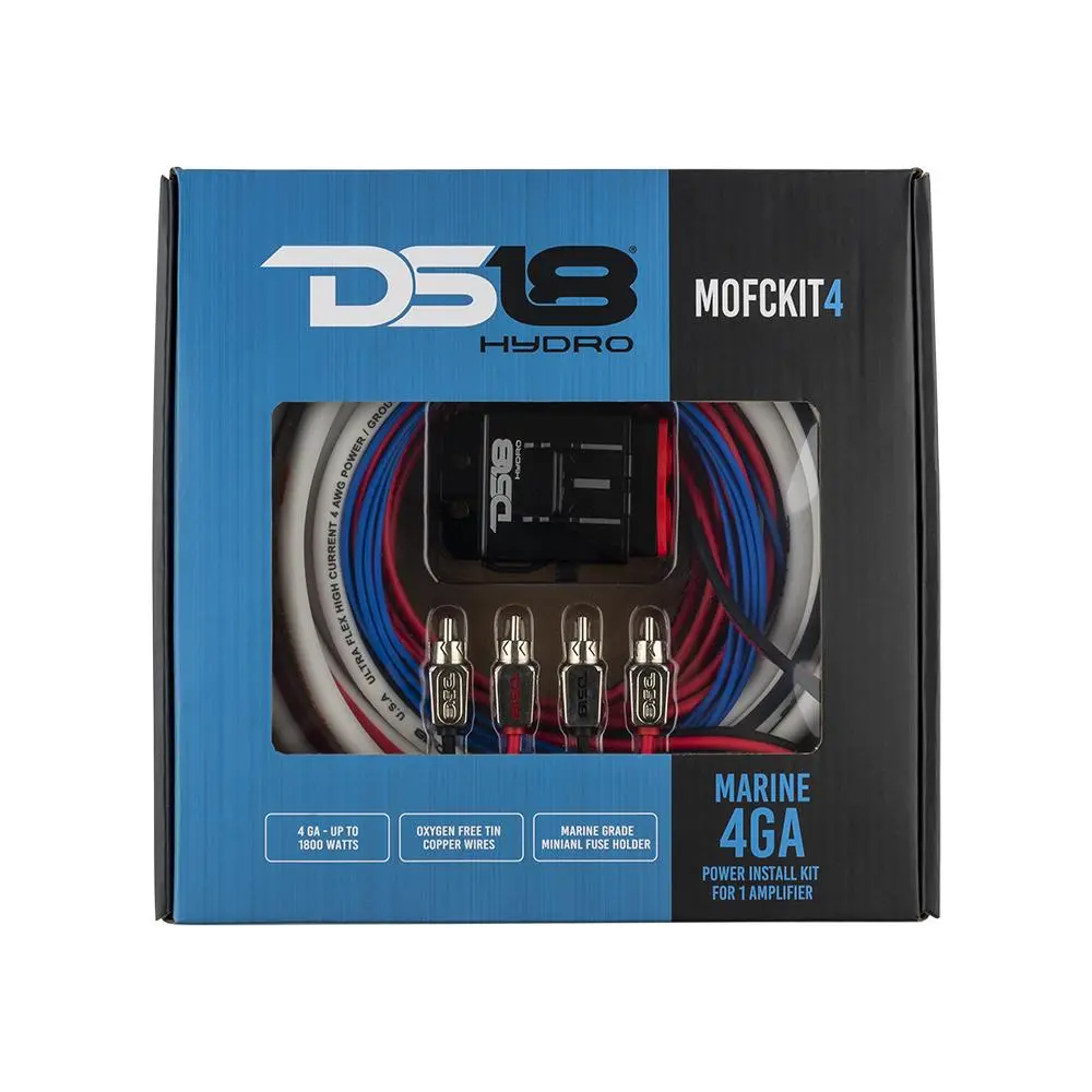 Ds18 Mofckit4 Marine Ofc 4 Gauge Amp Kit 1