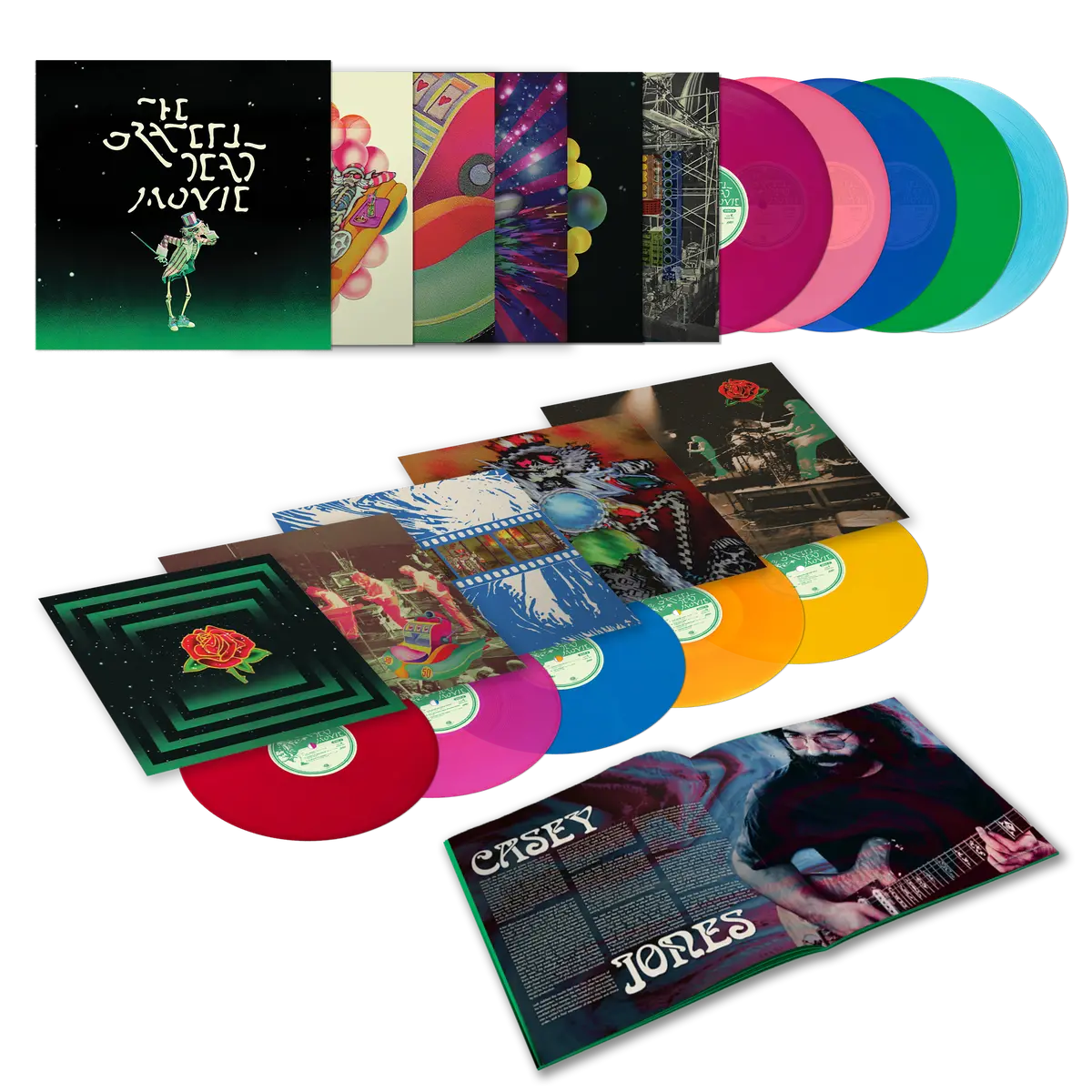 The Grateful Dead Movie Soundtrack - 10Xlp Box Set 1