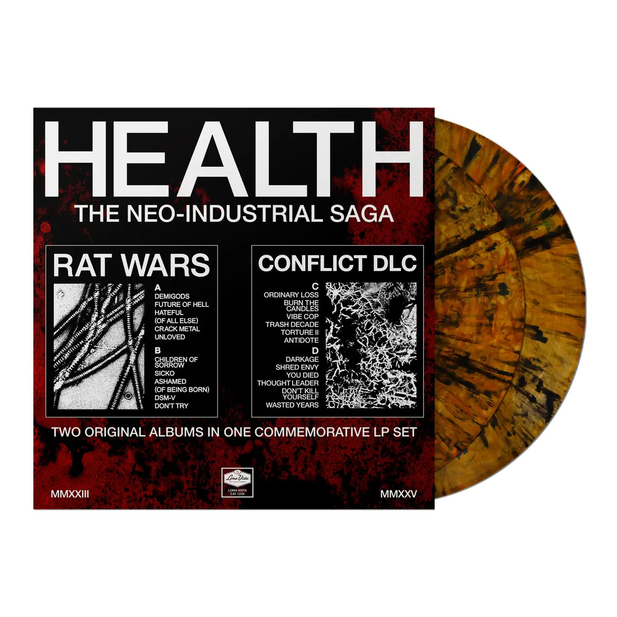 Rat Wars Saga 2Xlp By Health 1