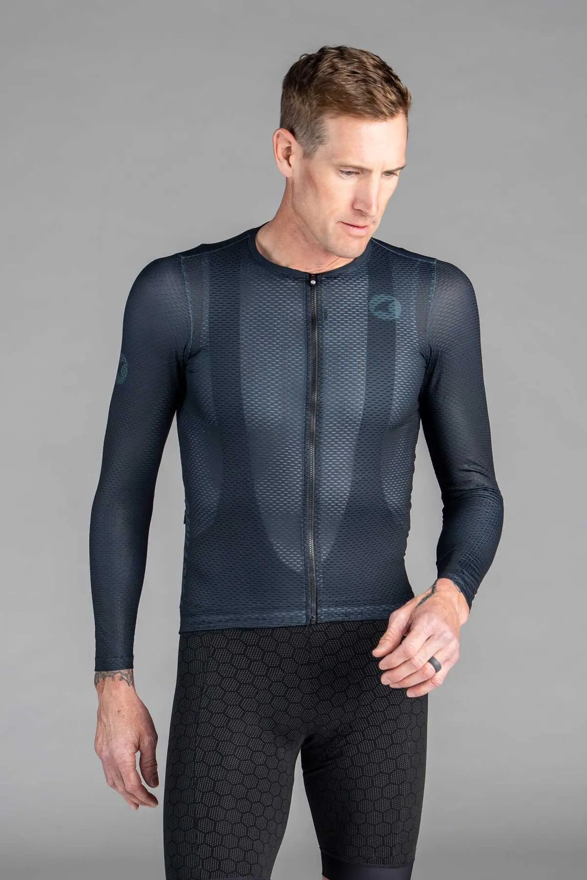 Men's Summit Aero Mesh Ls Jersey 1