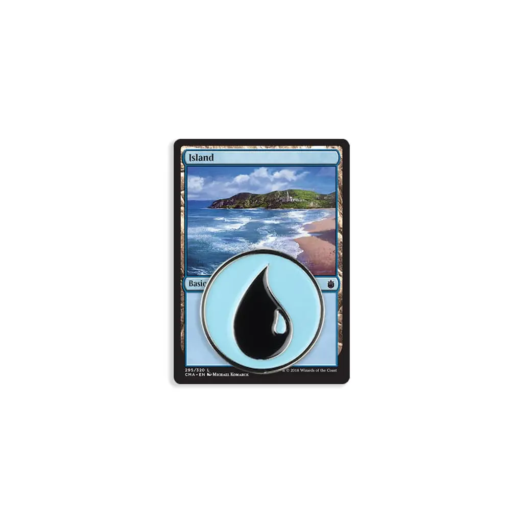 Island Enamel Pin 1