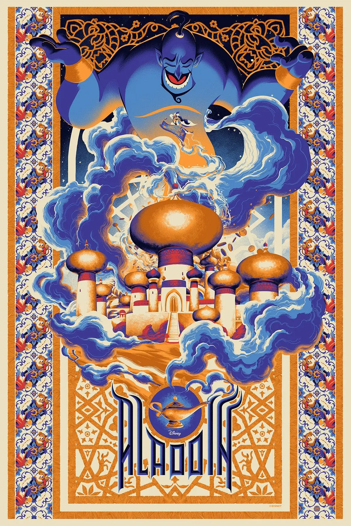 Mondo X Cyclops Print Works Print #05: Aladdin 1