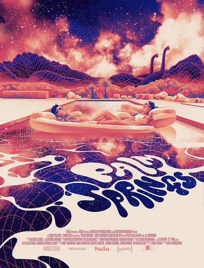 Palm Springs Screenprinted Poster 1