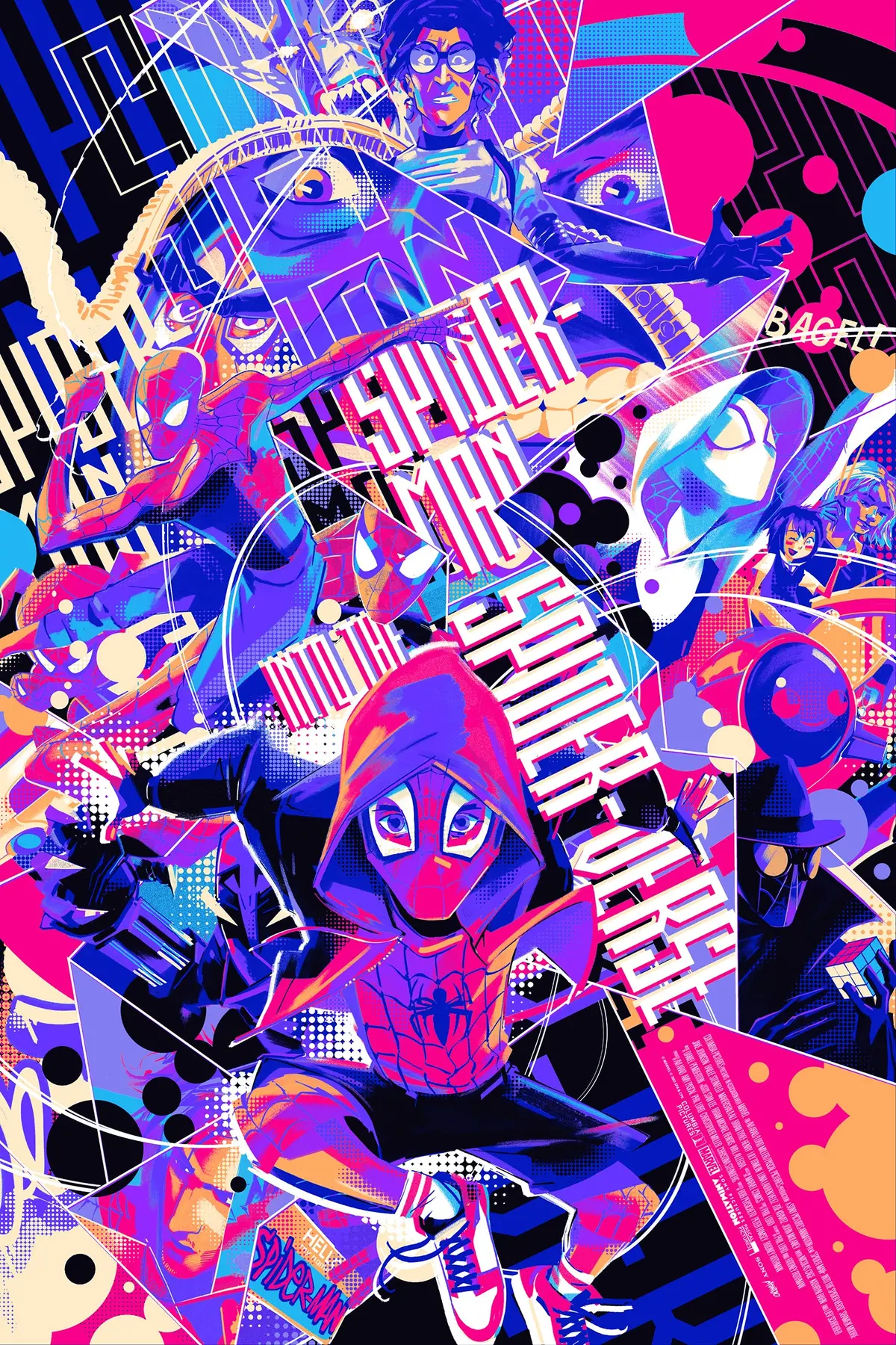 Spider-Man: Into The Spider-Verse Variant Poster 1