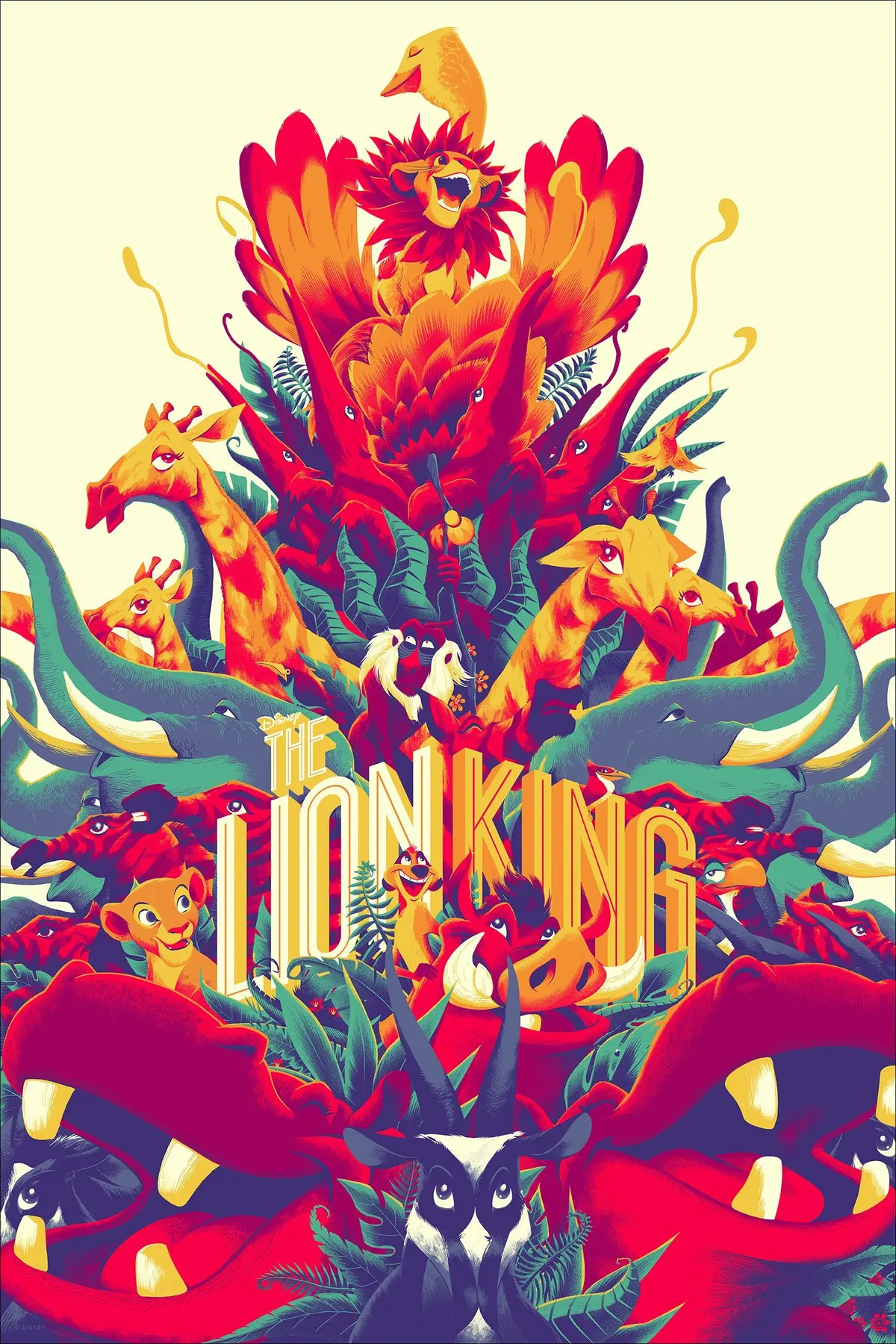 Mondo X Cyclops Print Works Print #24: The Lion King (Regular) 1