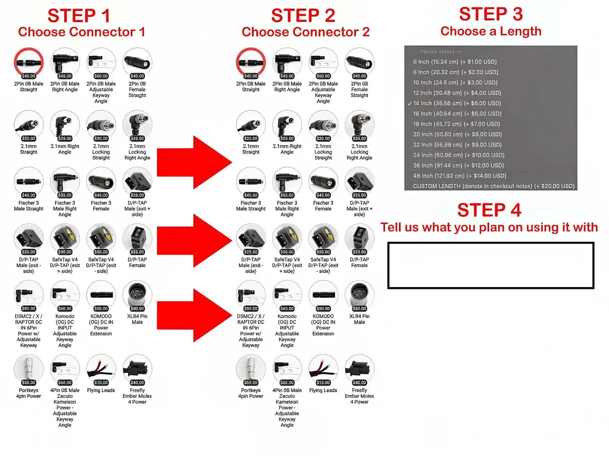 Mutiny Custom Power Cable Designer 1
