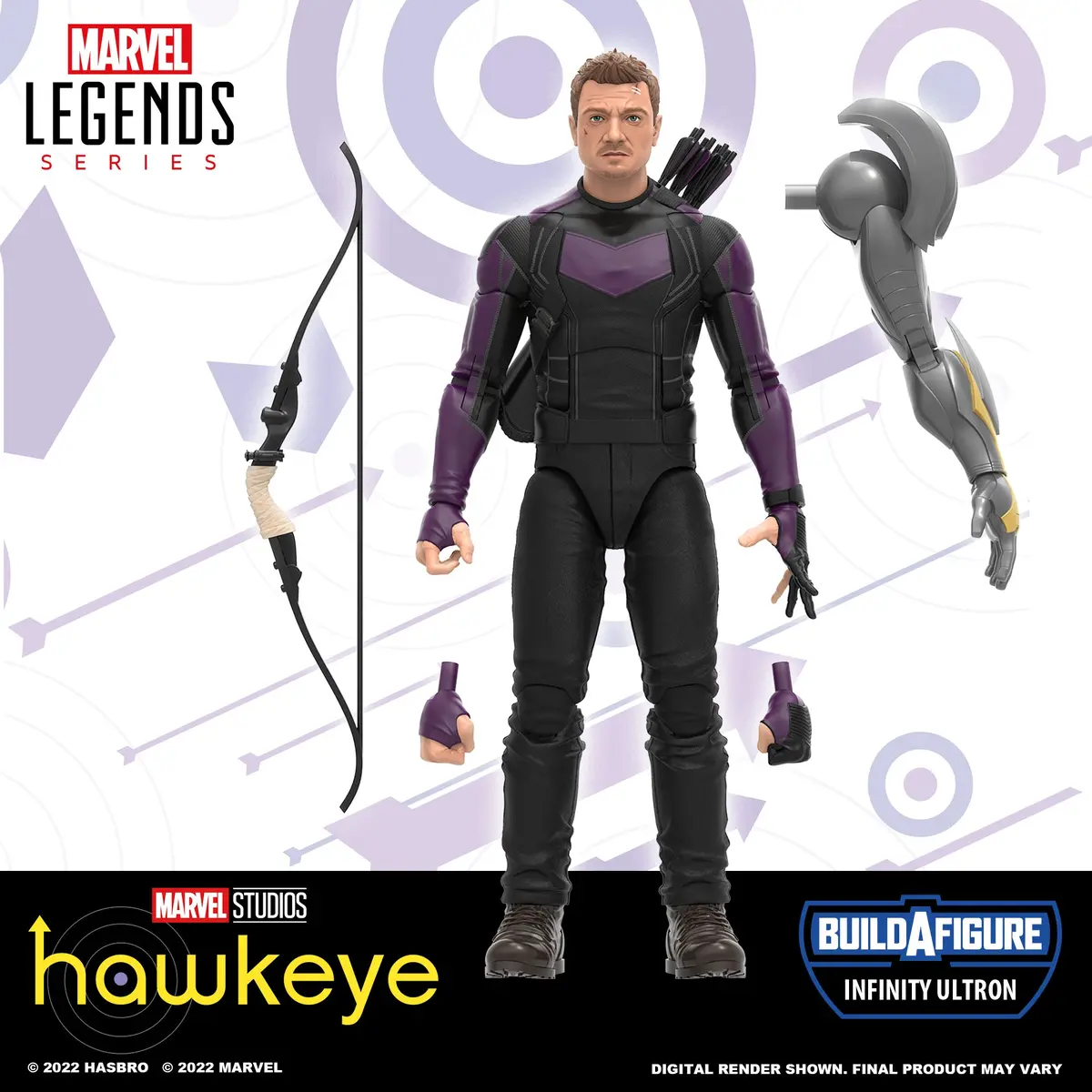 Marvel Legends Series Disney Plus Marvel’S Hawkeye 1