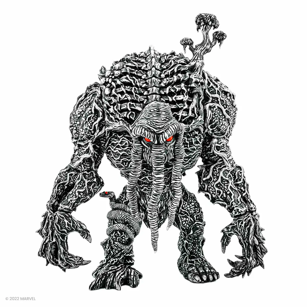 Man-Thing Designer Vinyl Figure - Pen & Ink Variant Sdcc Exclusive 1