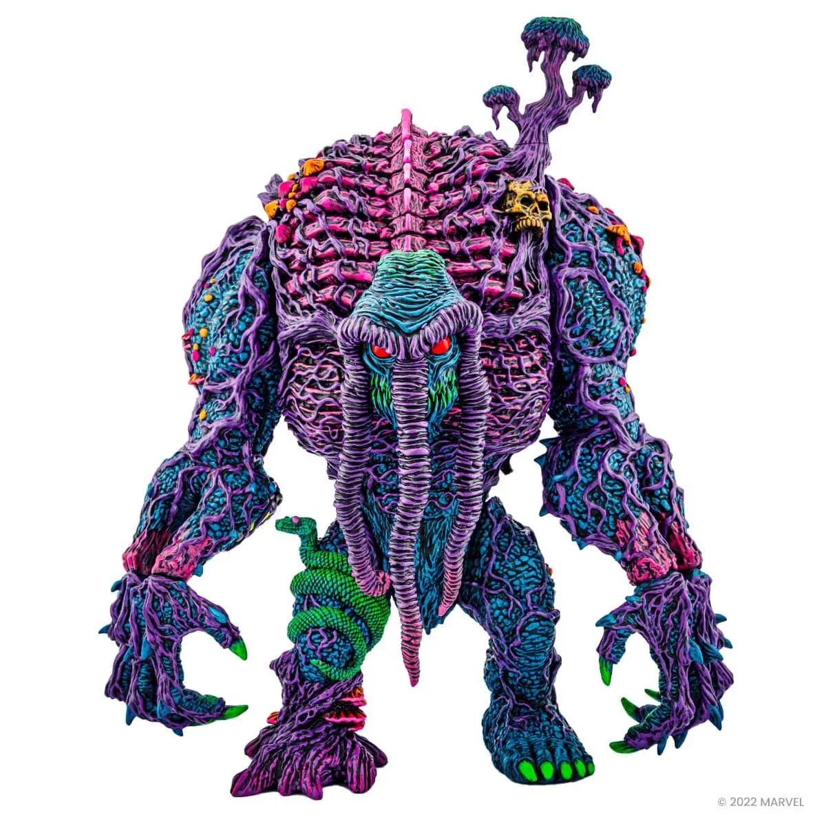 Man-Thing Designer Vinyl Figure - Psychedelic Variant 1