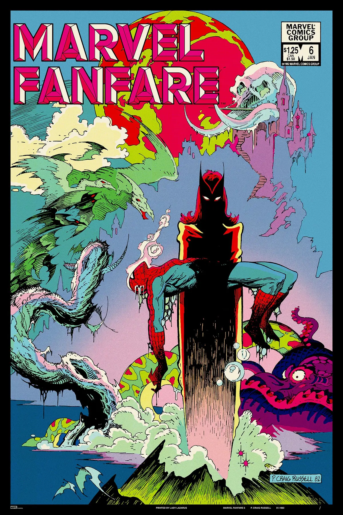 Marvel Fanfare #6 Poster 1