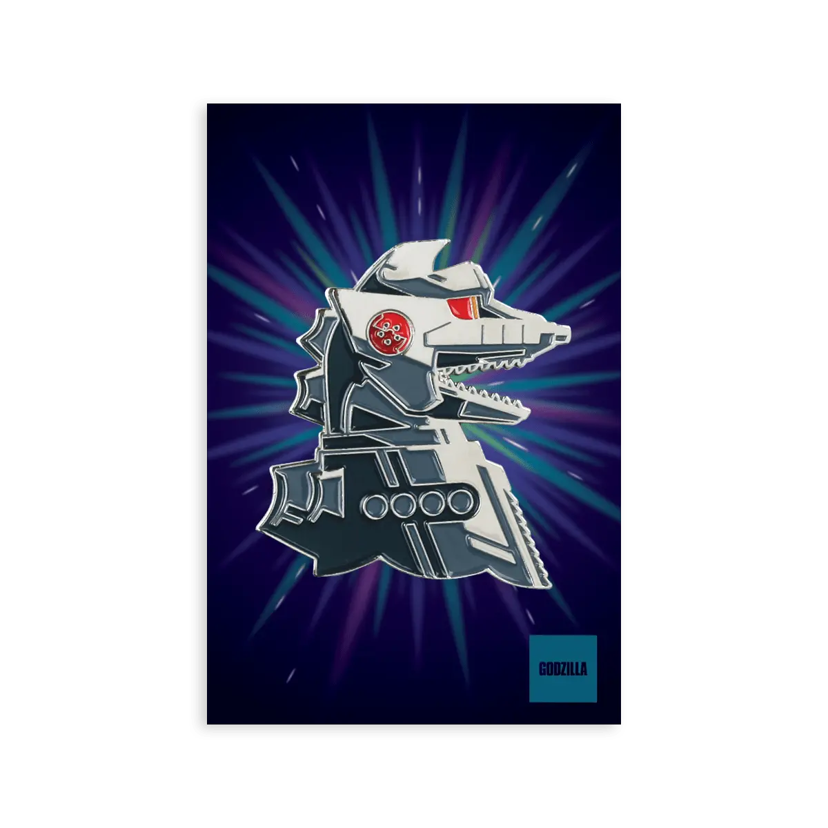 Mechagodzilla Enamel Pin 1