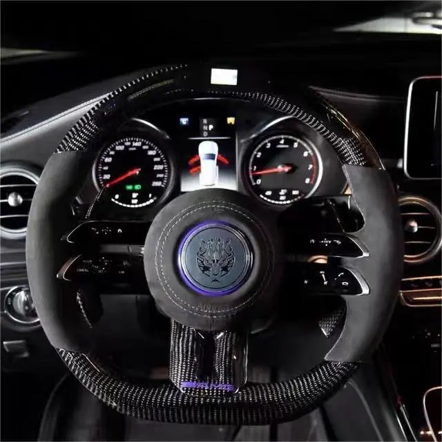 Custom Carbon Fiber Steering Wheel For Mercedes-Benz C-Class W206 | Ttd Craft 1