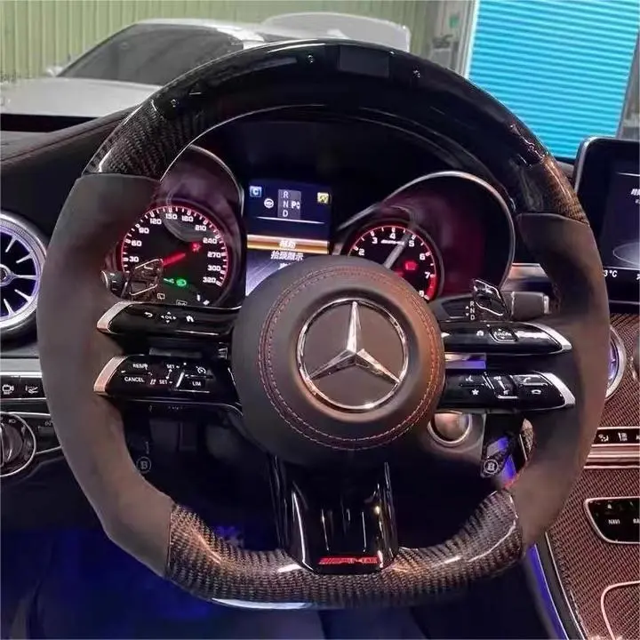 Custom Carbon Fiber Steering Wheel For Mercedes-Benz W213 Amg | Ttd Craft 1