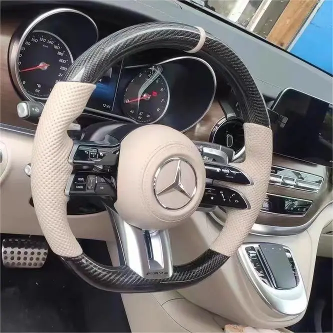 Custom Carbon Fiber Steering Wheel For Mercedes-Benz W223 Amg | Ttd Craft 1