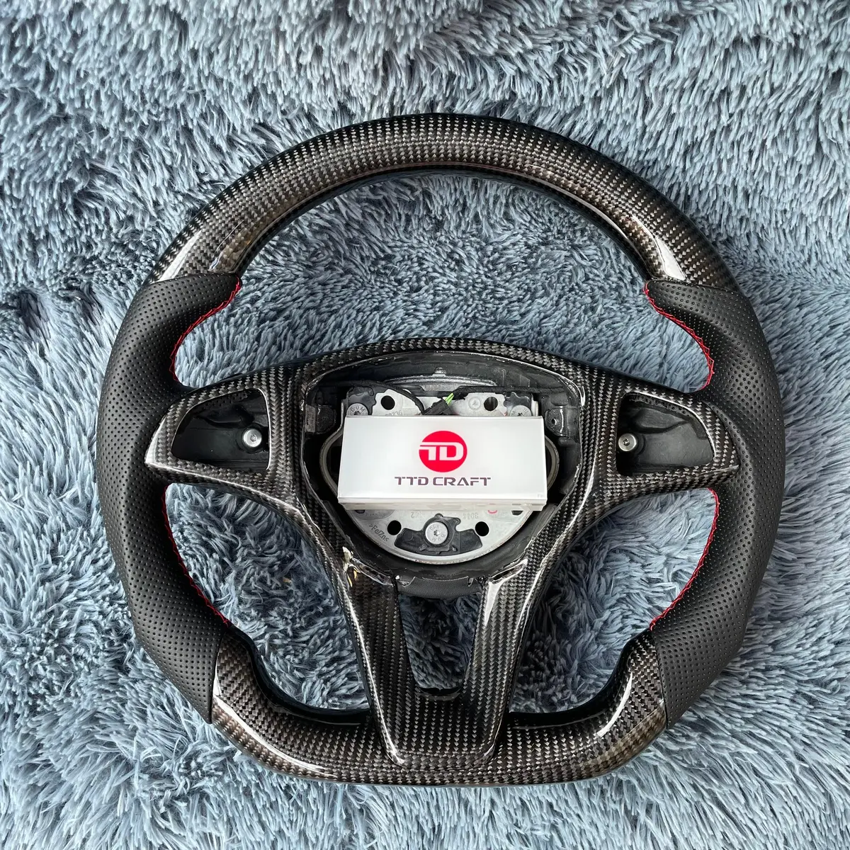 Carbon Fiber Steering Wheel For Mercedes-Benz W176 | Ttd Craft 1