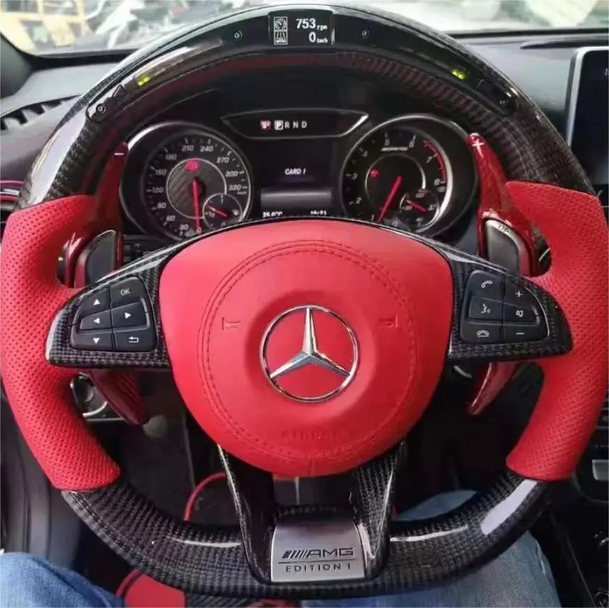 Carbon Fiber Steering Wheel For Mercedes A45 Amg | Ttd Craft 1