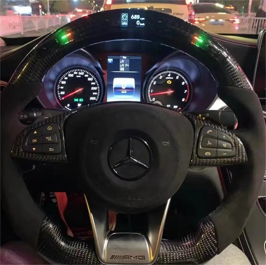 Carbon Fiber Steering Wheel For Mercedes Amg | Ttd Craft 1