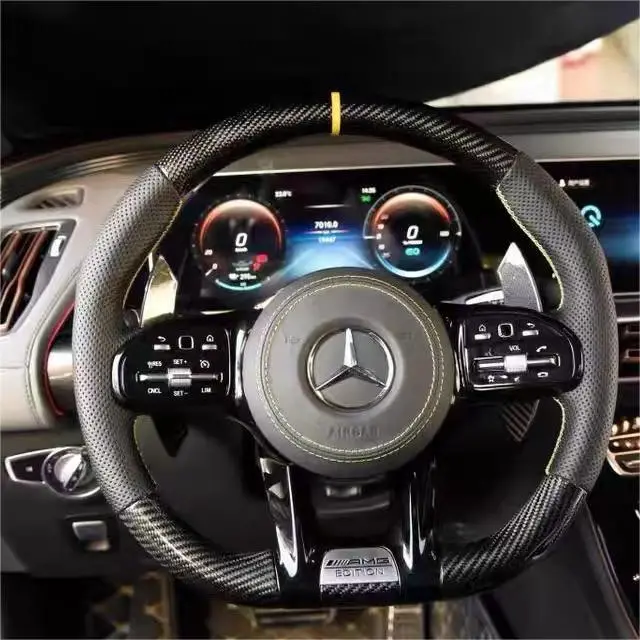 809 Amg Carbon Fiber Steering Wheel For Mercedes Benz E Class W213 | Ttd Craft 1