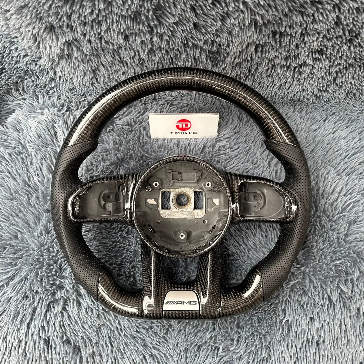Carbon Fiber Steering Wheel For Mercedes C257 Amg | Ttd Craft 1