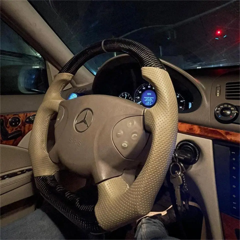 Carbon Fiber Steering Wheel For Mercedes G55amg | Ttd Craft 1