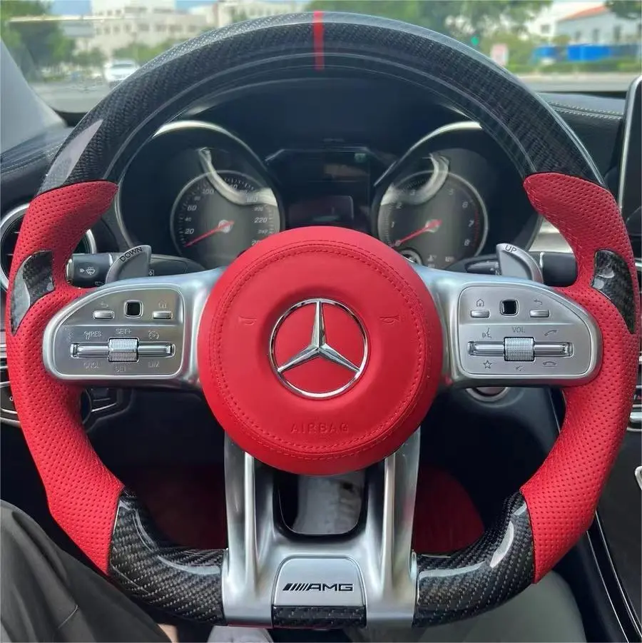 809 Amg Style Carbon Fiber Steering Wheel For Mercedes Benz A Class W177 | Ttd Craft 1
