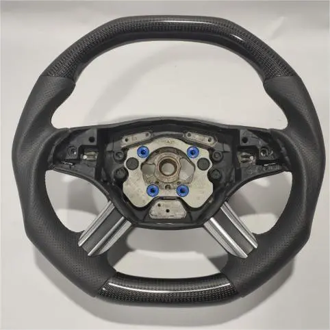 Carbon Fiber Steering Wheel For Mercedes Ml63amg R63amg | Ttd Craft 1