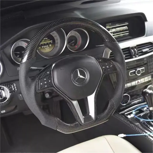 Carbon Fiber Steering Wheel For Mercedes W176 W246 | Ttd Craft 1