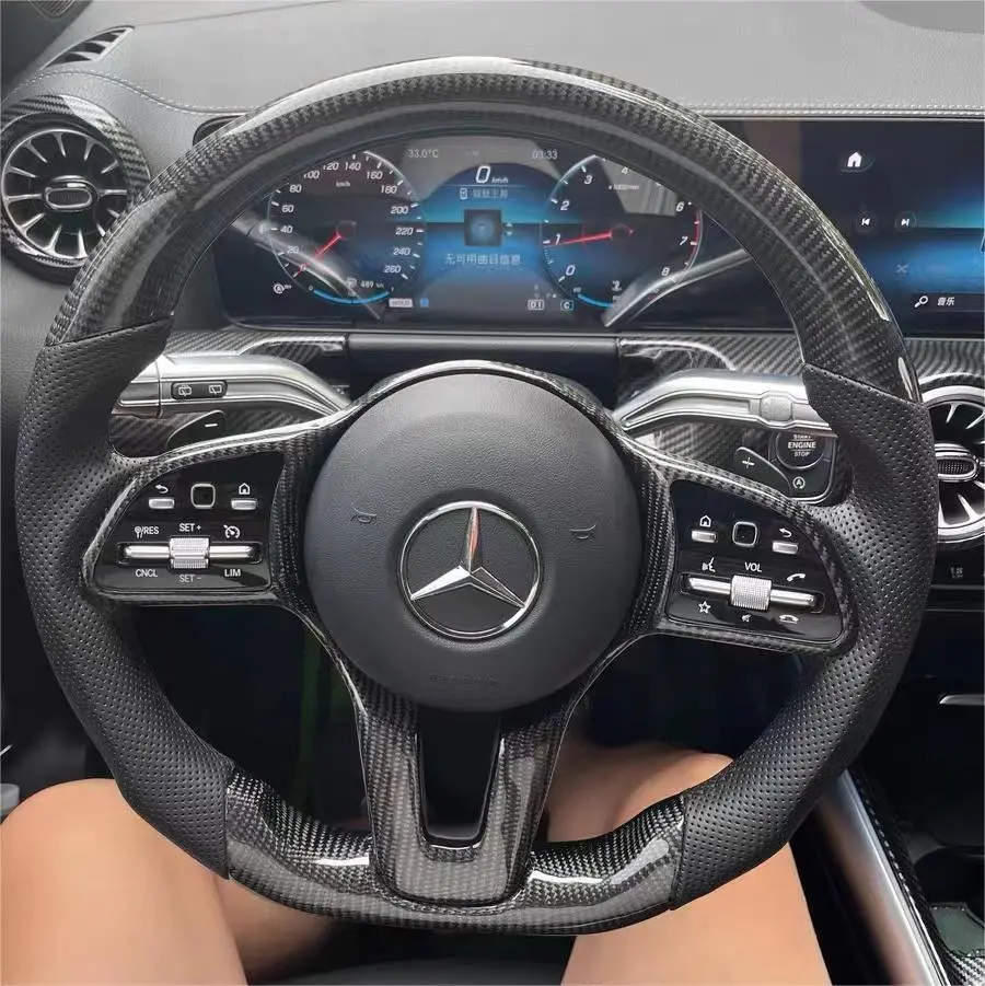 Carbon Fiber Steering Wheel For Mercedes W177 | Ttd Craft 1