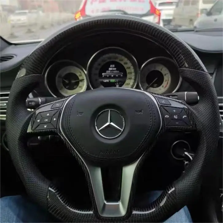 Carbon Fiber Steering Wheel For Mercedes W204 W212 | Ttd Craft 1