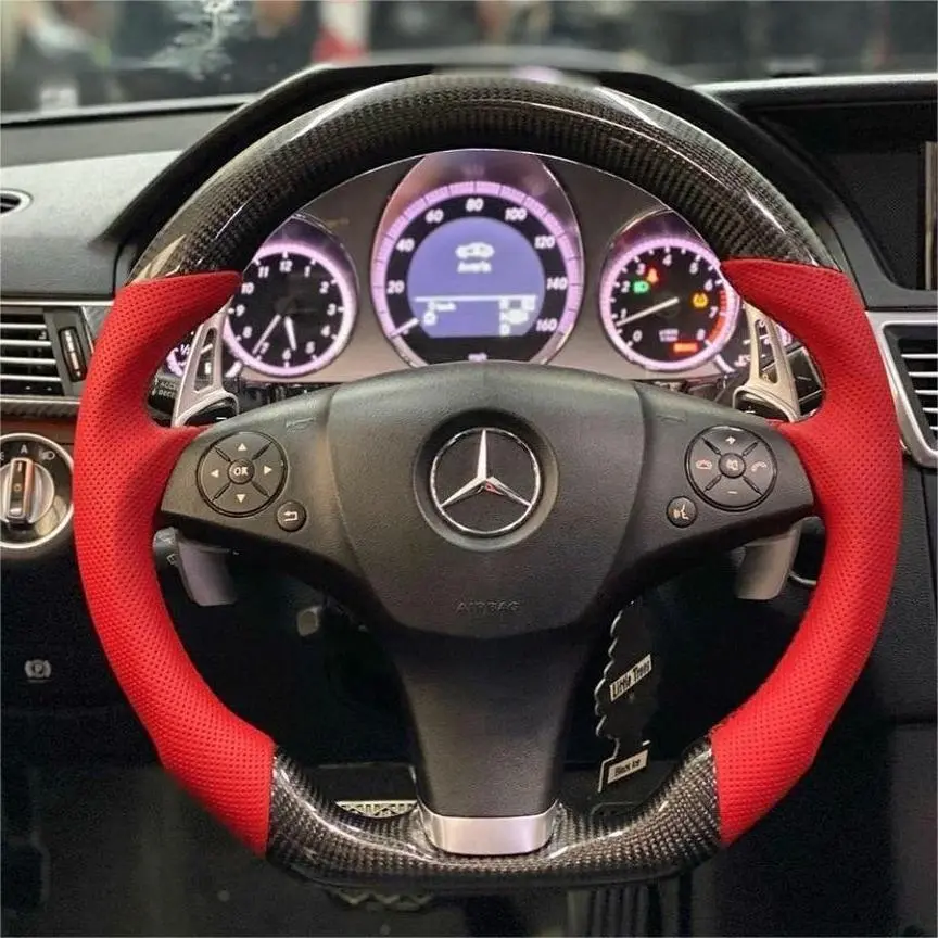 Carbon Fiber Steering Wheel For Mercedes W212 C219  | Ttd Craft 1