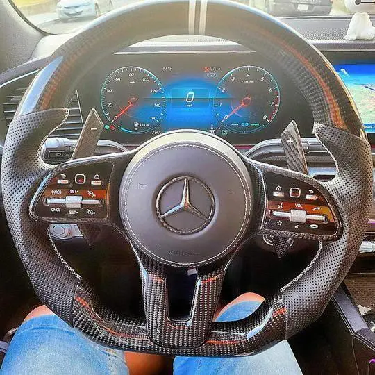 Carbon Fiber Steering Wheel For Mercedes W247 | Ttd Craft 1
