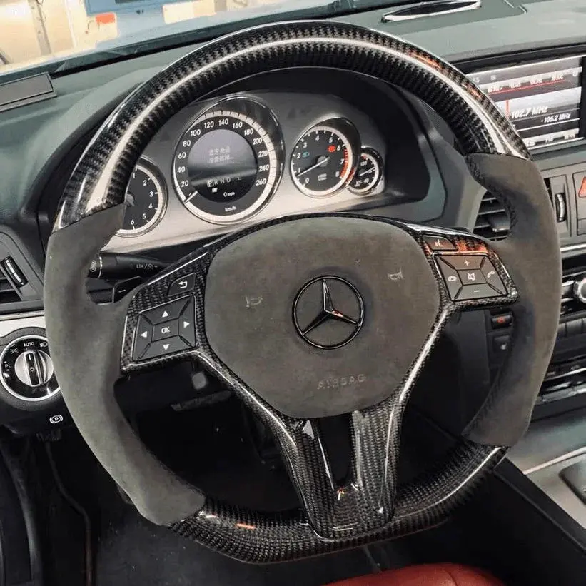 Carbon Fiber Steering Wheel For Mercedes X156 X204 | Ttd Craft 1
