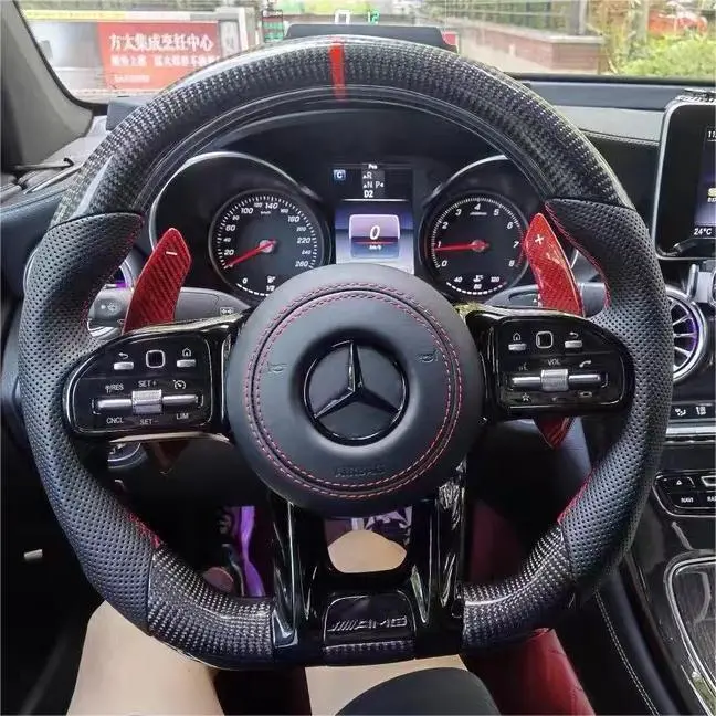 809 Amg Style Carbon Fiber Steering Wheel For Mercedes Benz Gle53 Gle63 Amg W167 | Ttd Craft 1