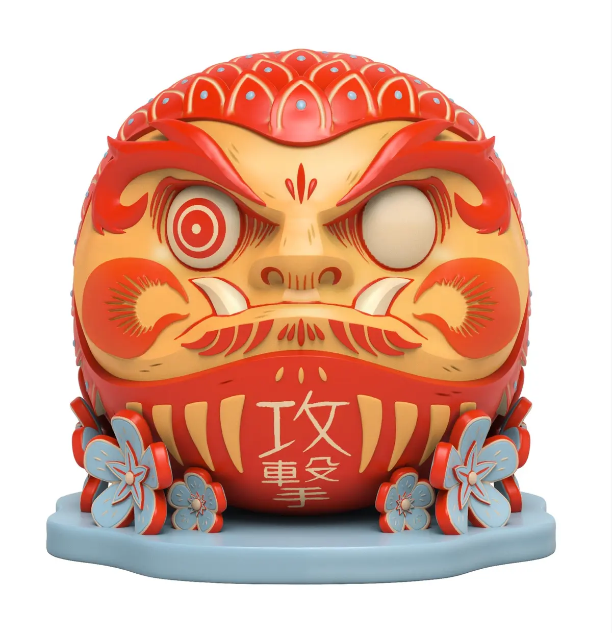 Attack Peter - Daruma Figure 1