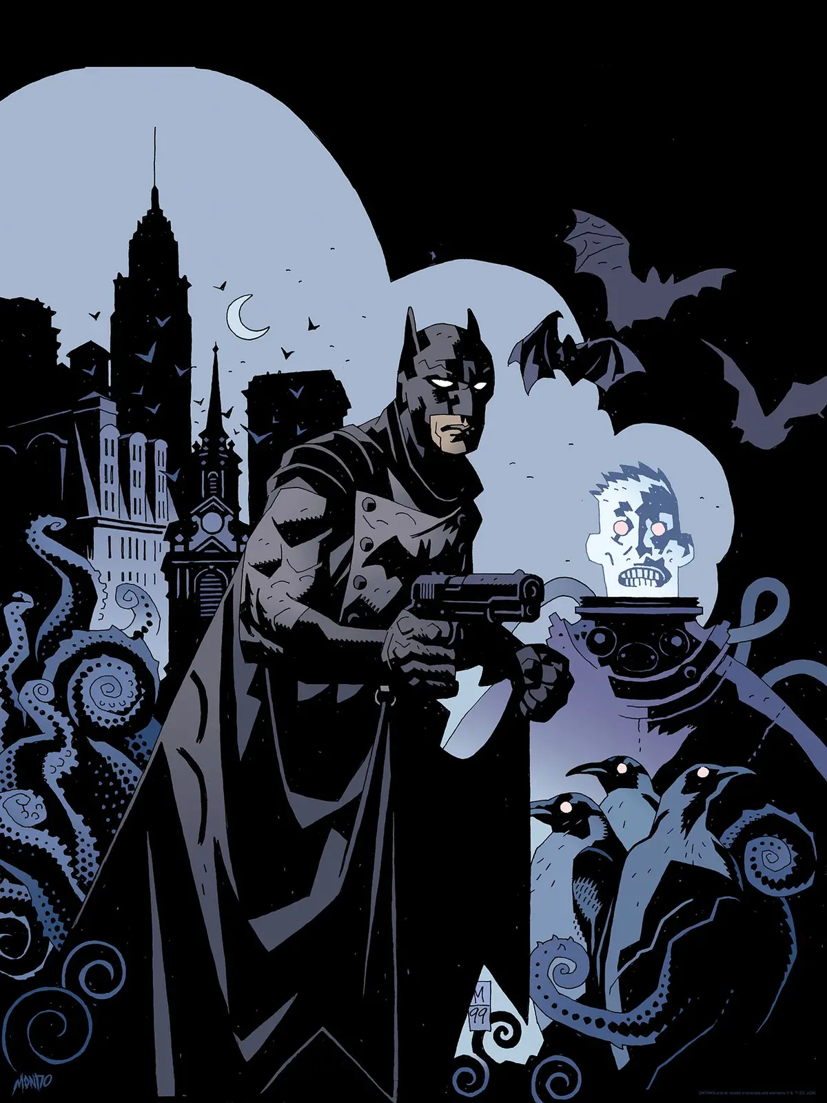 Batman: The Doom That Came To Gotham #1 Poster 1